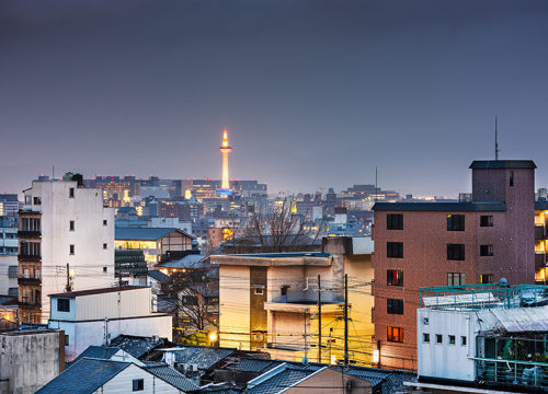 Urban Kyoto view