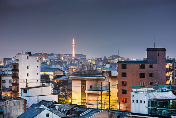 Urban Kyoto view